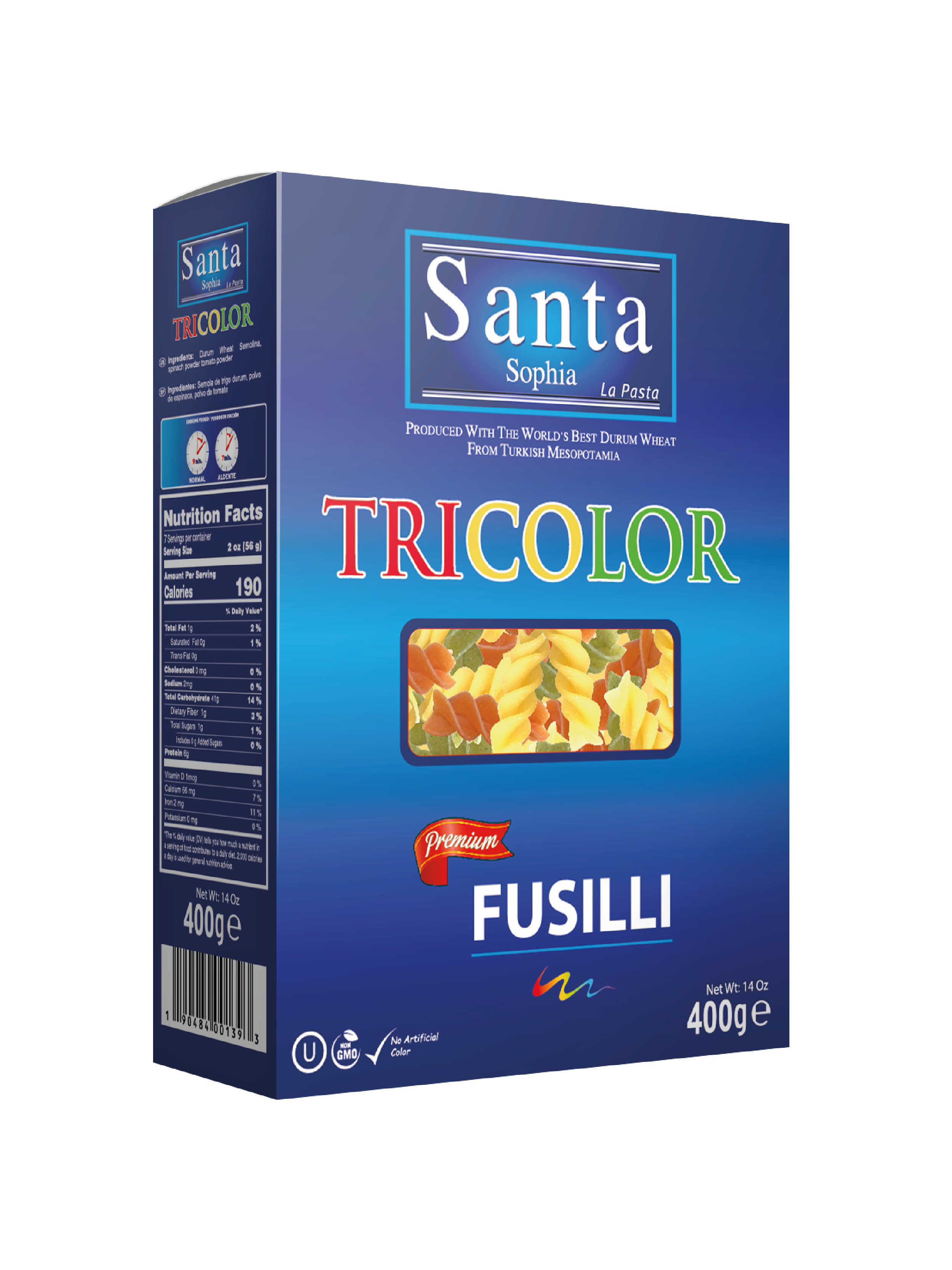 TRICOLOR FUSILLI